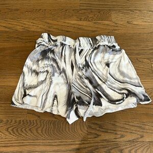 Heartbreaker Girl’s Marble Pattern Soft Shorts - Size Small